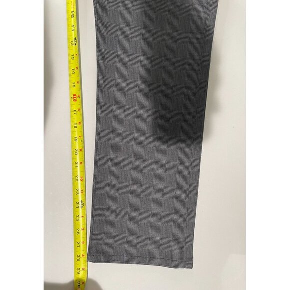 AG Mens The Everett Slim Straight Pants Size 31x32 Gray Plaid Cotton & Elastane - Picture 13 of 16